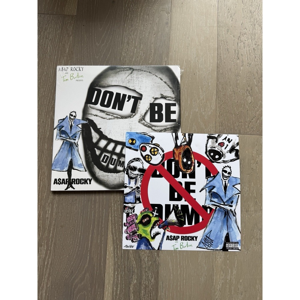 SIGNED ASAP ROCKY Dont Be Dumb Mr Mayers Vinyl 2xLP Insert Black IN HAND ❤️✅ NEW